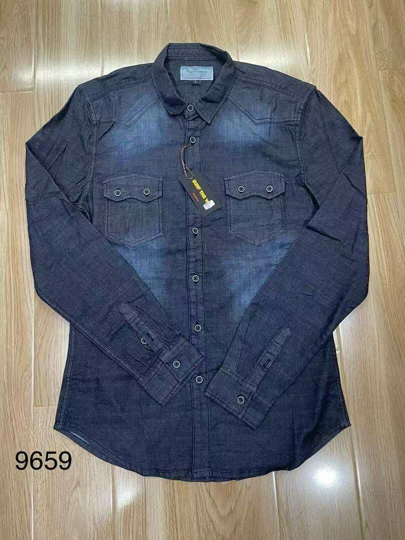 Chemise en jean décontractée