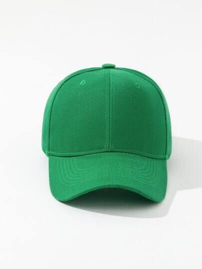 Casquette verte ajustable