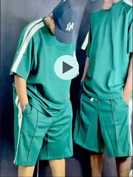 Ensemble Short et T-shirt Unisexe