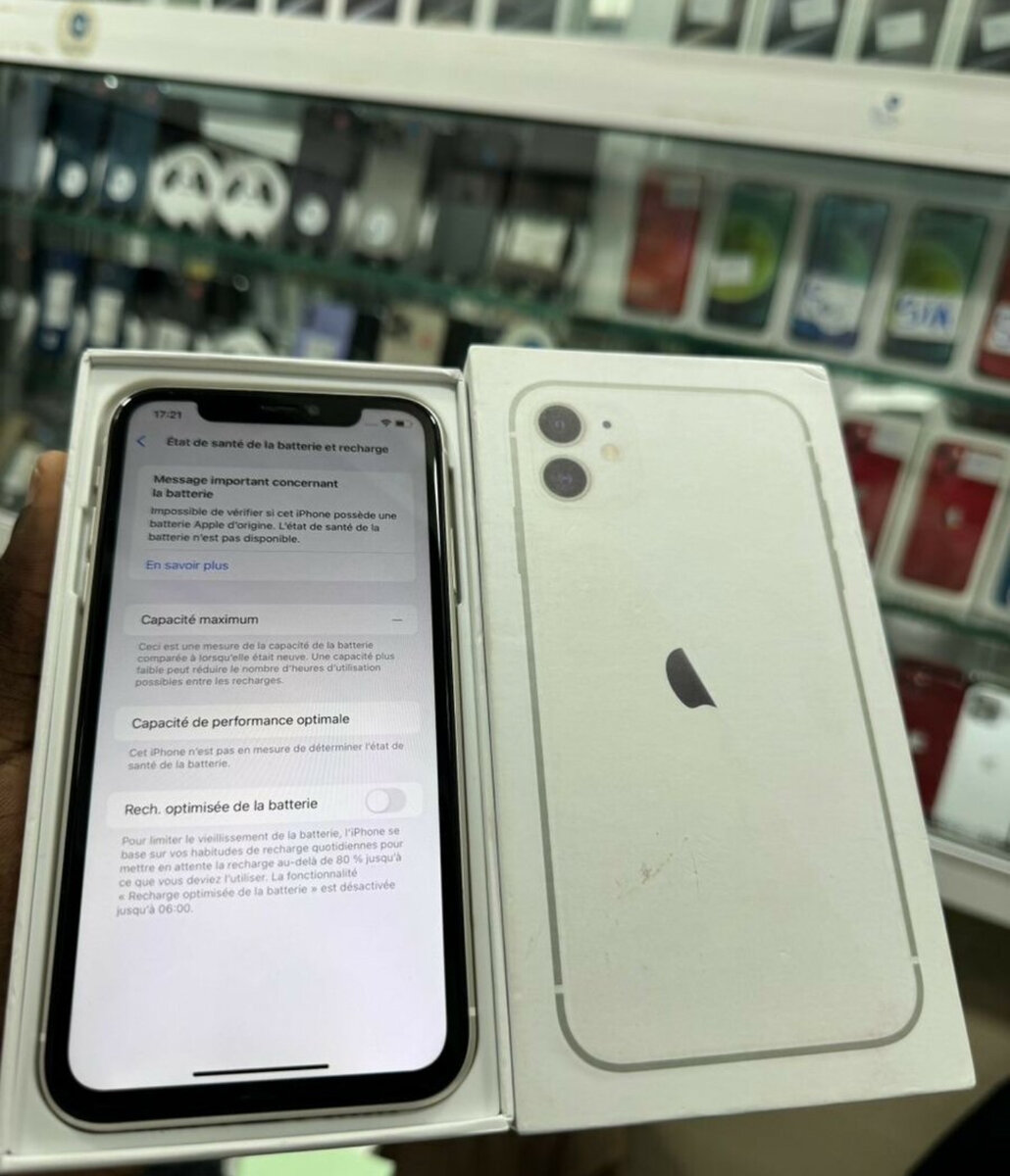 iPhone 11 64GB Blanc Débloqué