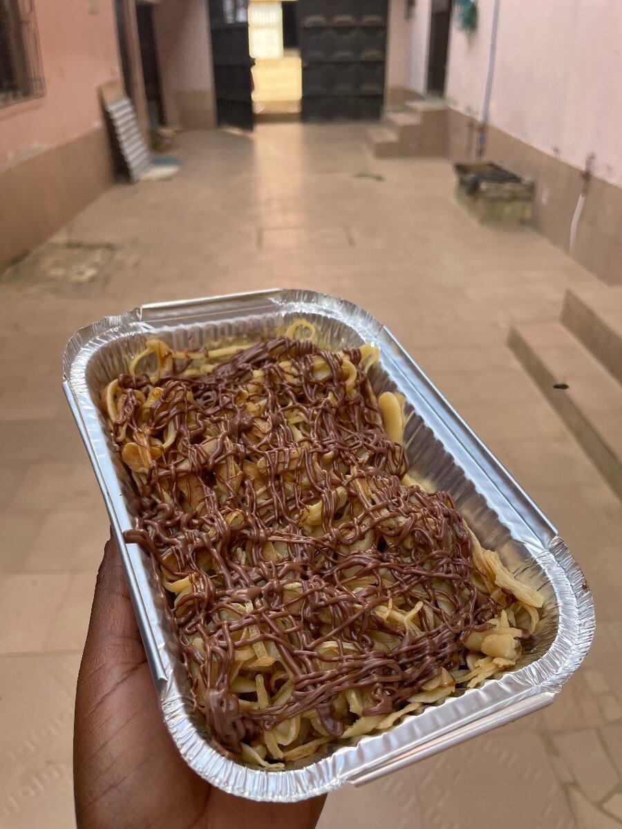 Crêpes en spaghettis