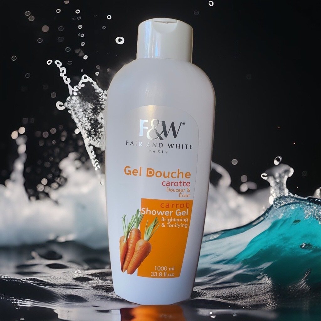 FAIR & WHITE NON-EXFOLIATING  S/GEL 1litre