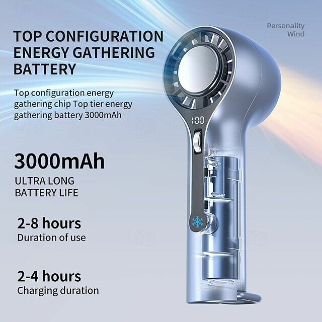 Mini climatiseur portatif rechargeable