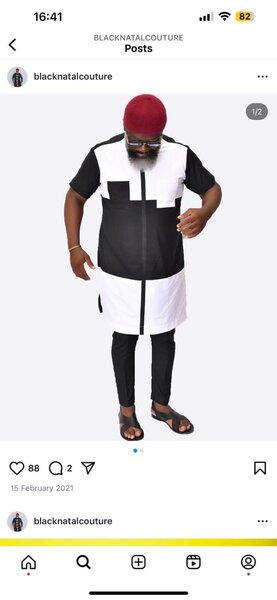 Kaftan, agbada, suits