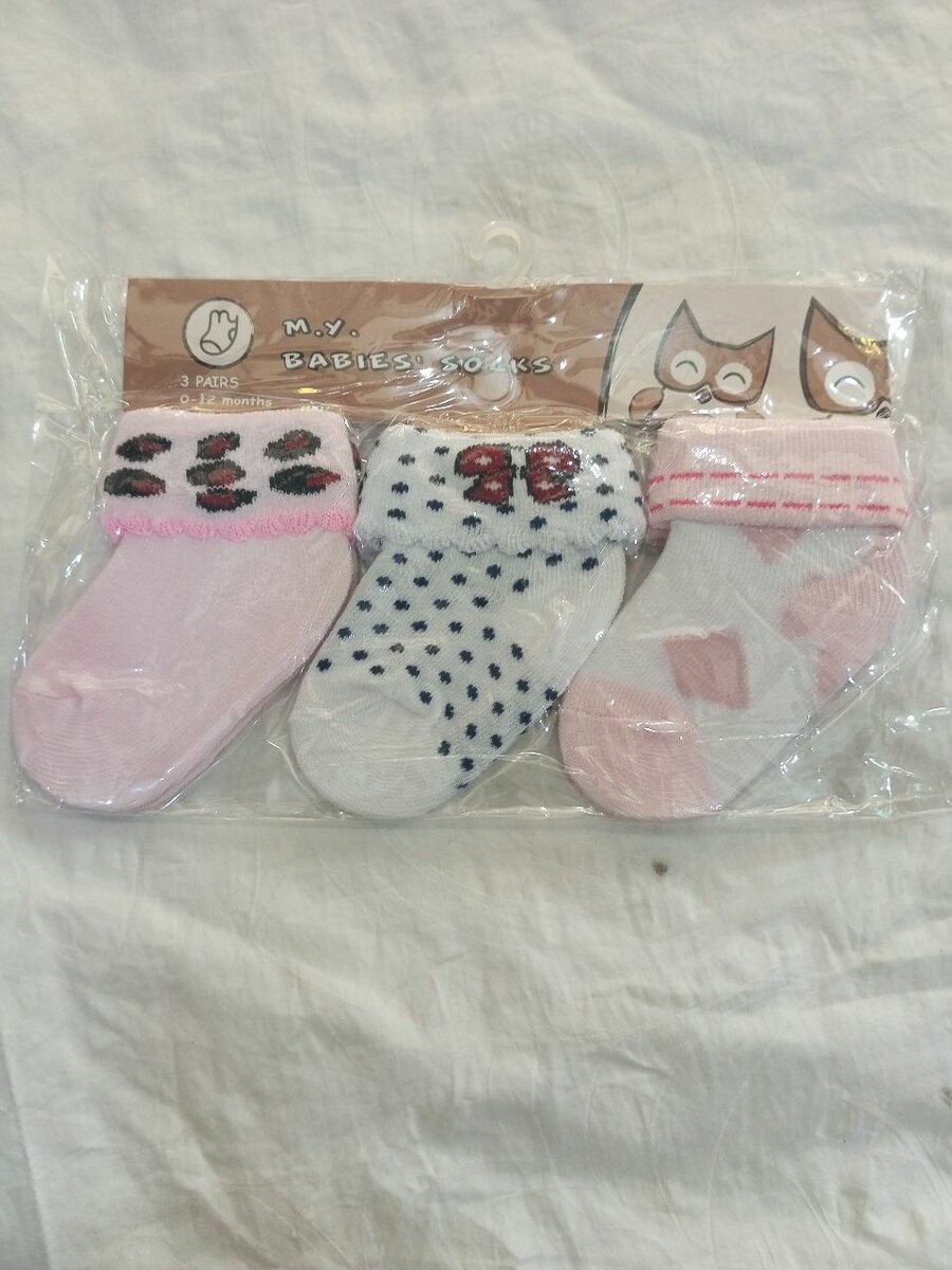 5, Chaussettes Bébé Douces