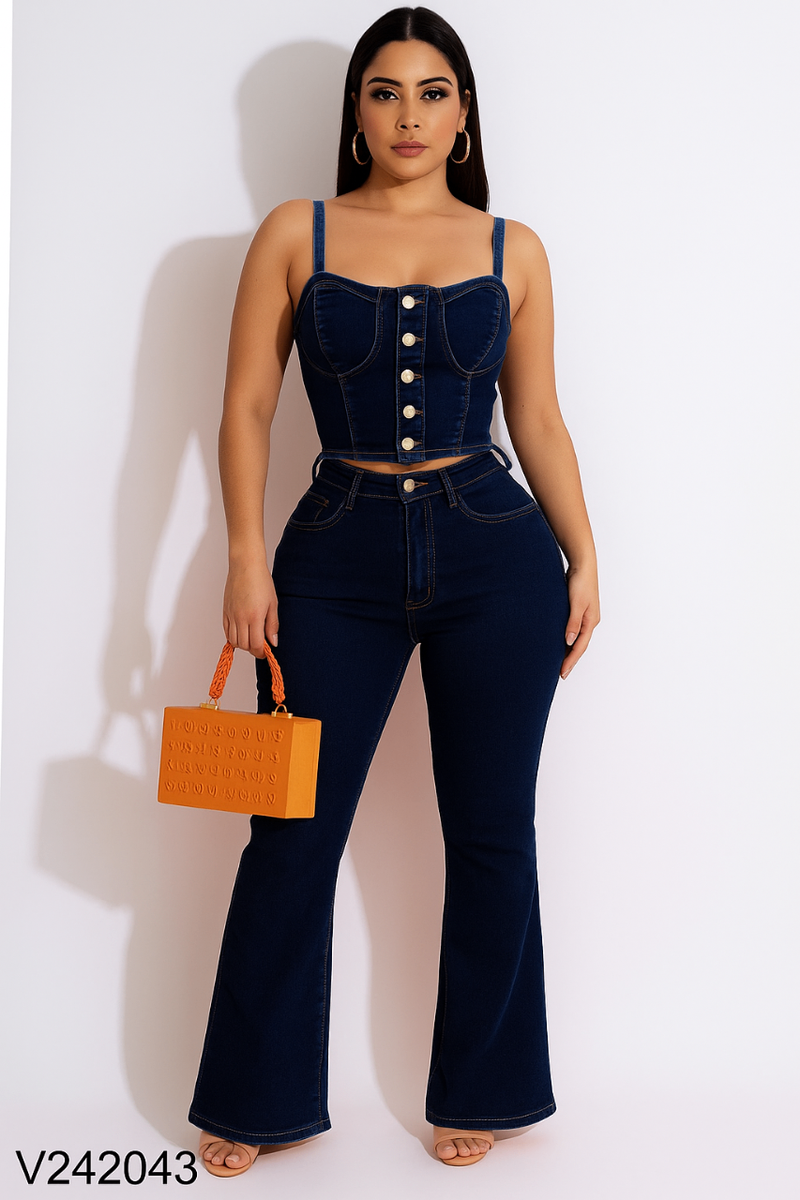 Ensemble Jean Femme Évasé