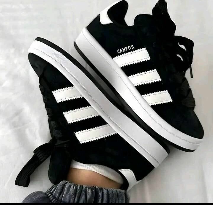 Baskets noires Campus homme