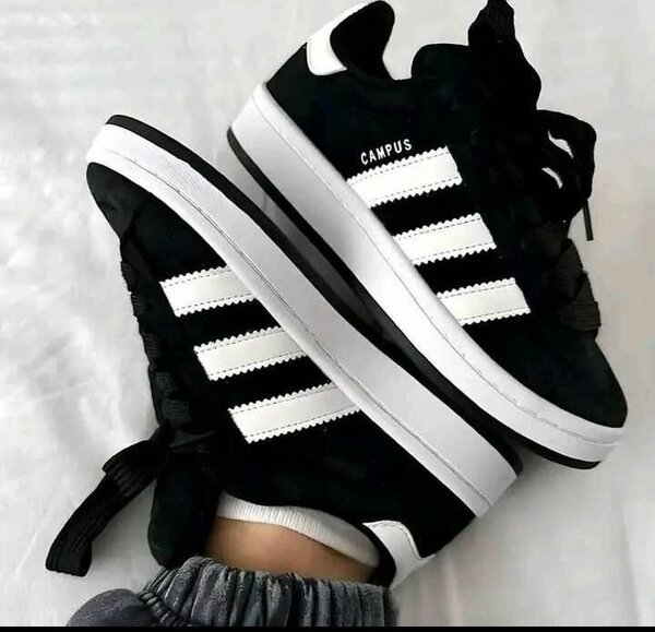 Baskets noires Campus homme