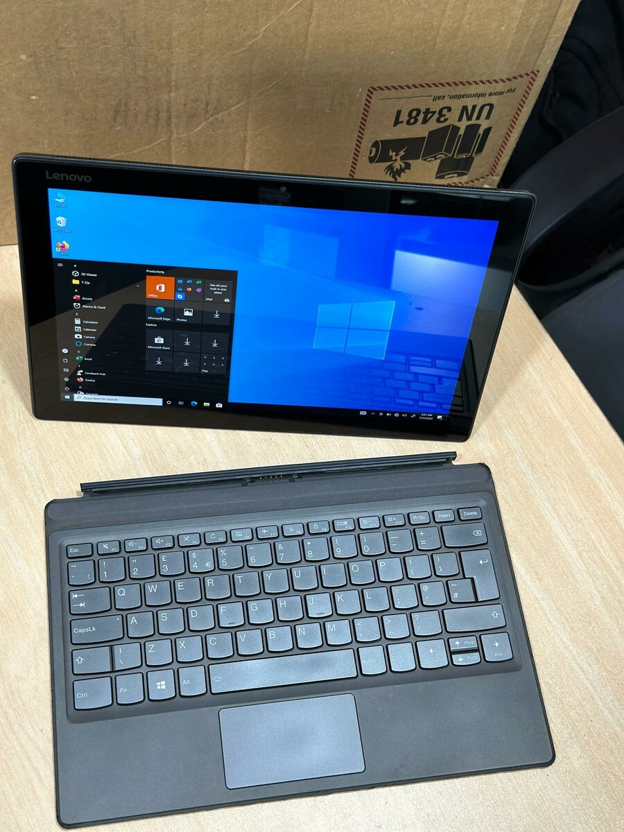 Lenovo 20M3 Detachable Laptop(2-in-1 Tablet PC with SIM)