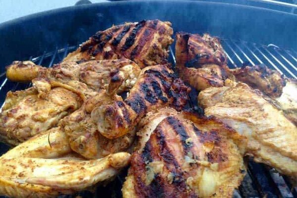 Poulet Grillé , braisé