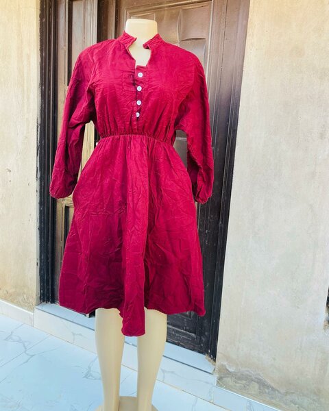 Beautiful and stylish women's dress red