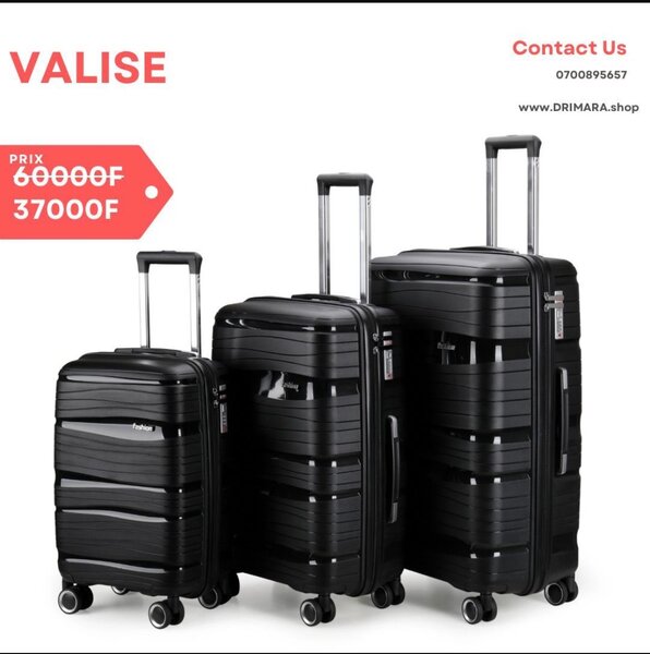 Valises rigides de voyage