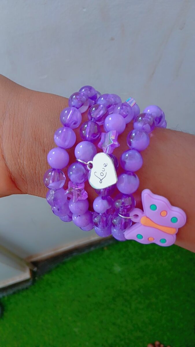 Bracelets colorés fantaisie