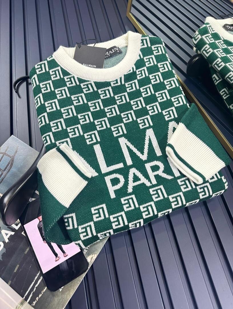 Pull à motif géométrique