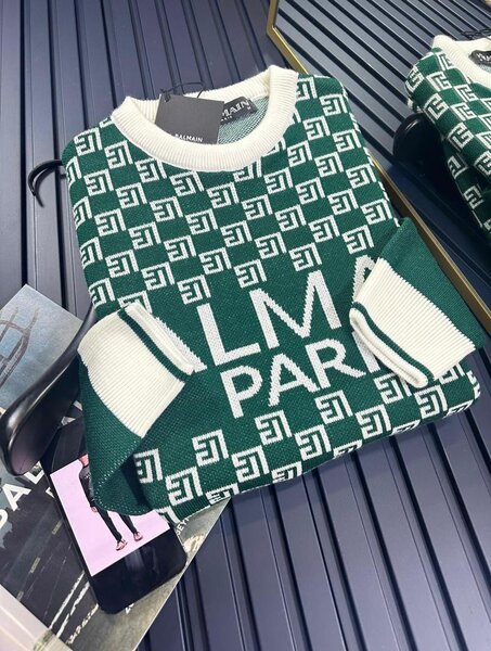 Pull à motif géométrique