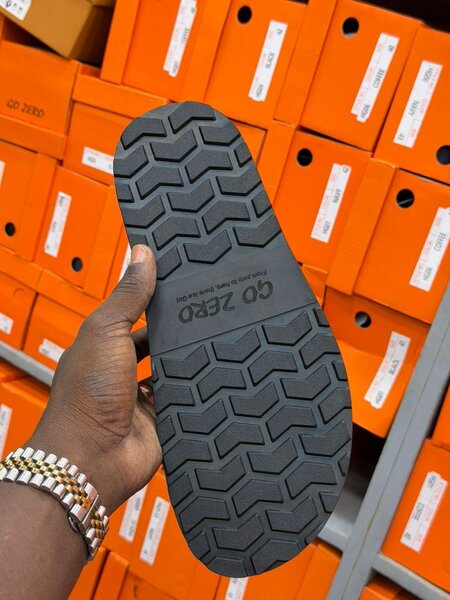 Sandales Plates en Cuir pour Hommes