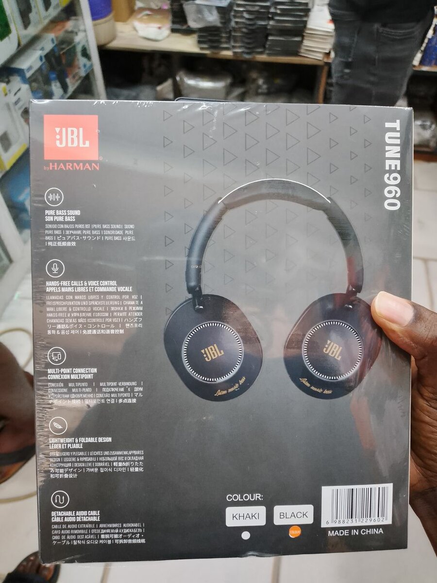 JBL wireless headphones