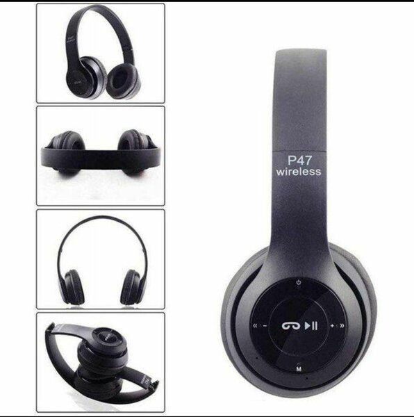Casque audio sans fil P47 Noir