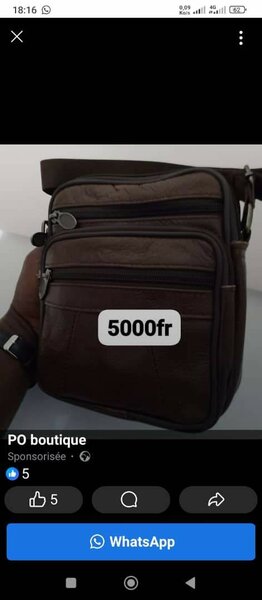 Sac Bandoulière Homme Élégant