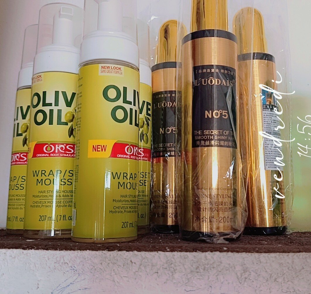 Mousse Coiffante à l'Huile d'Olive