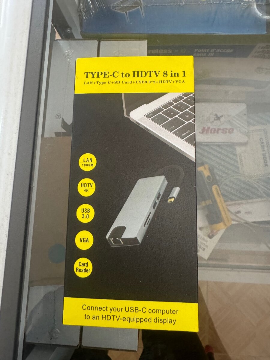 Type c adapter 8 in 1