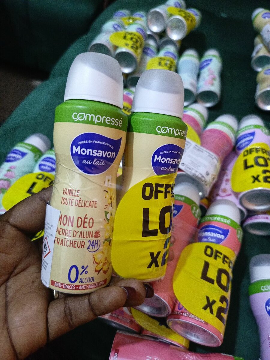Déodorants monsavon compressé
