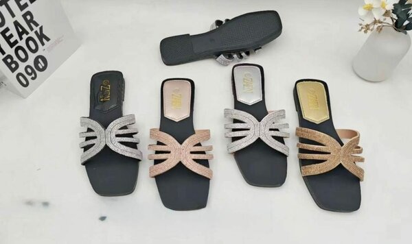 Sandales à talons plats élégantes