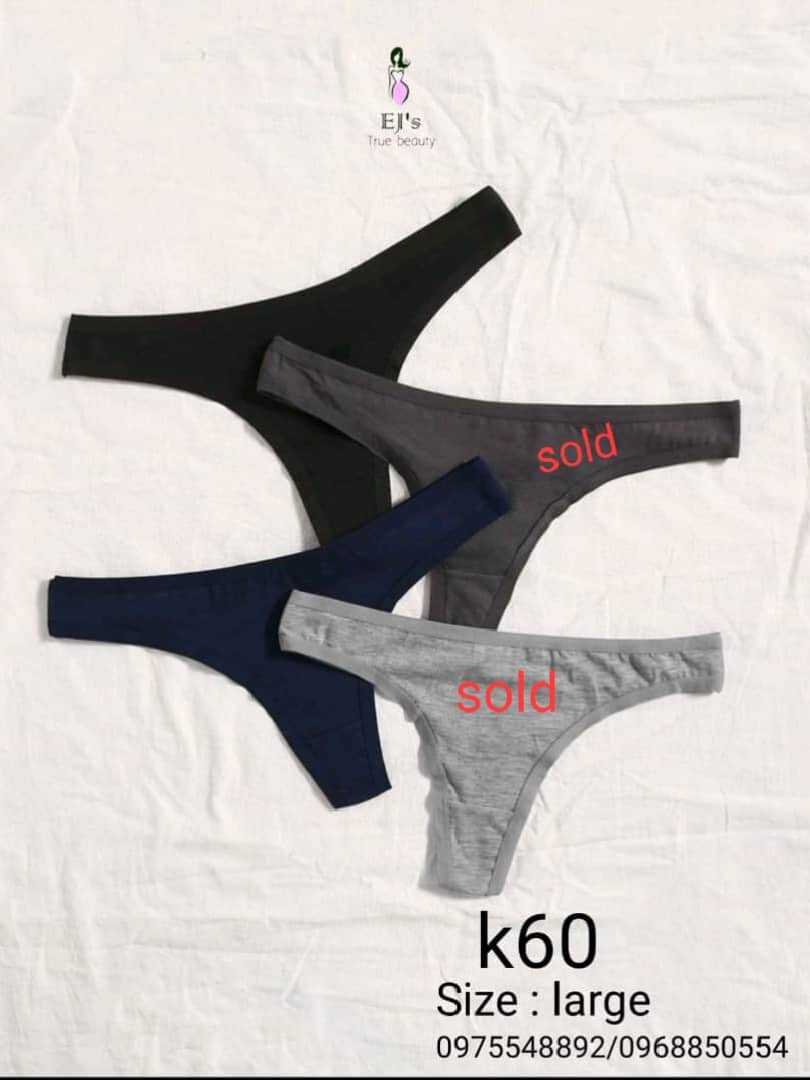 Ladies underwear and minibags