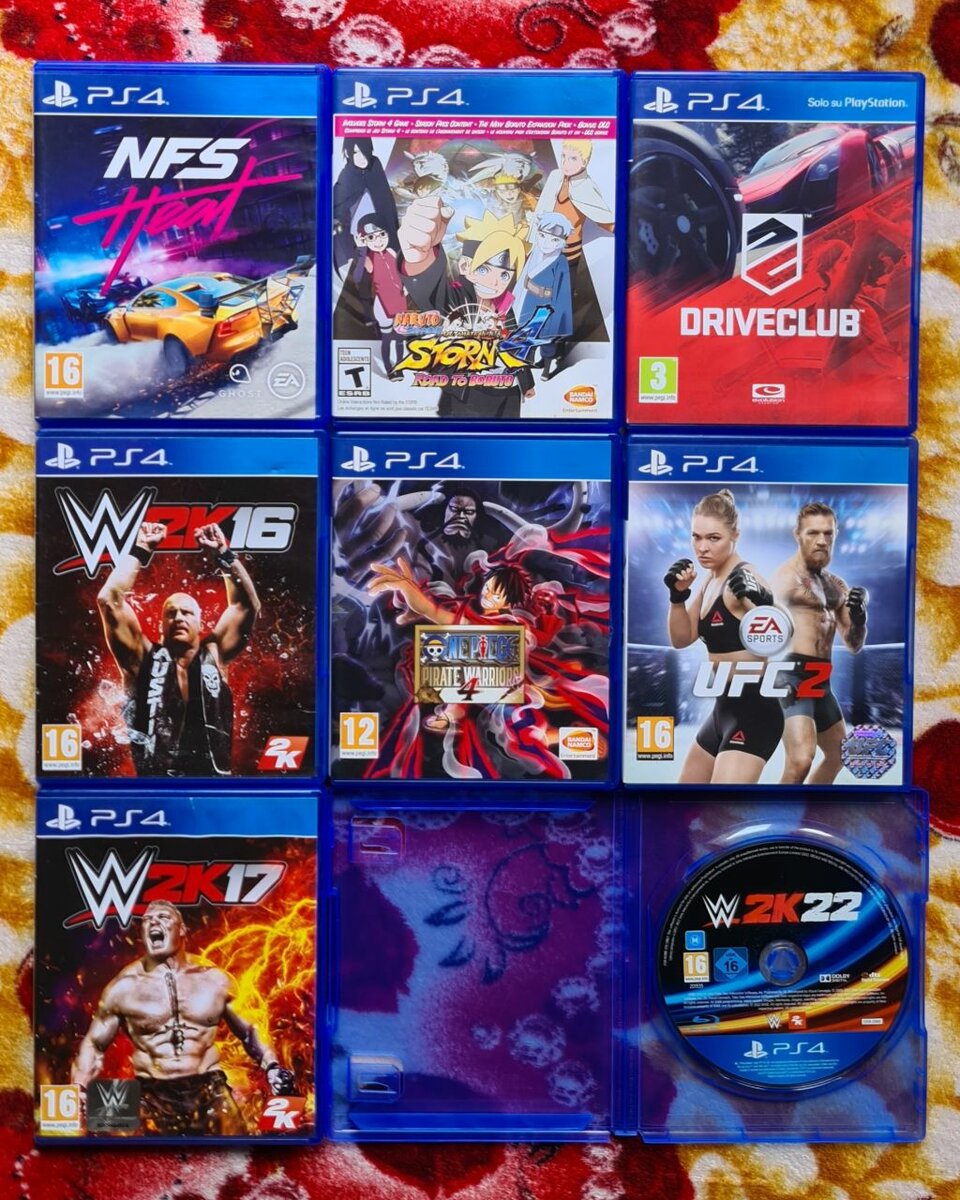 CD PS4, les CD sont propres