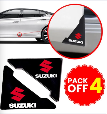 4 pcs Car Anticollision Protector Car Door Corner Cover Bumper Rubber Suzuki