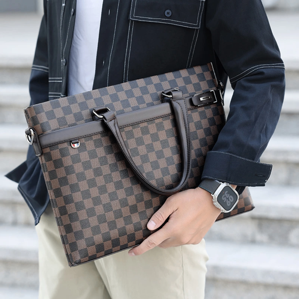 Sacoche Homme en Cuir Élégant