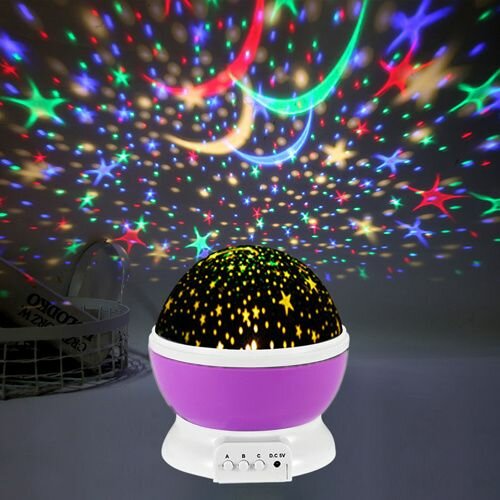 Lampe Projecteur Étoiles LED