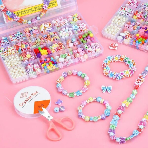 Kit de perles colorées DIY