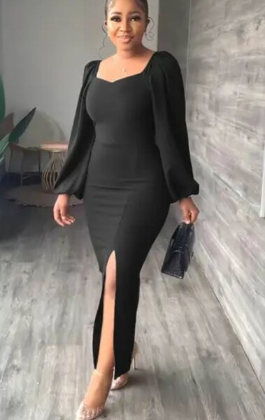 Robe noire élégante