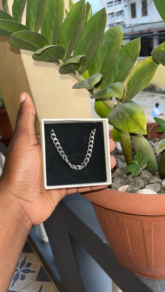 Chaîne en acier inoxydable pour homme