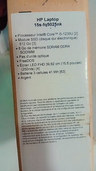 Ordinateur Portable HP Élite