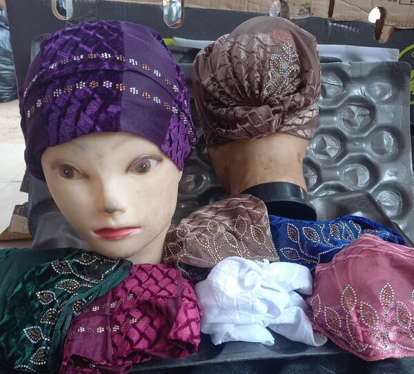 Turbans élégants en soie