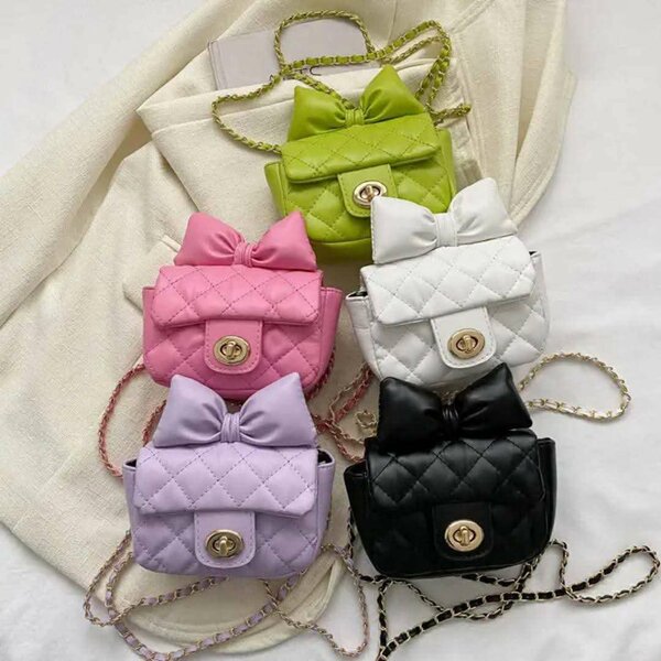 Mini sacs bandoulière à nœud