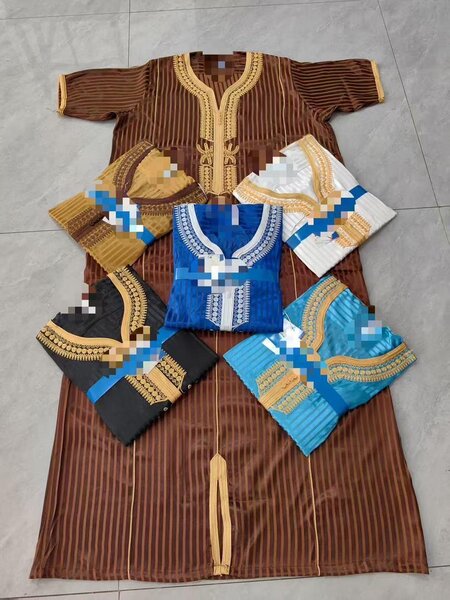 Gandoura marocaine luxe