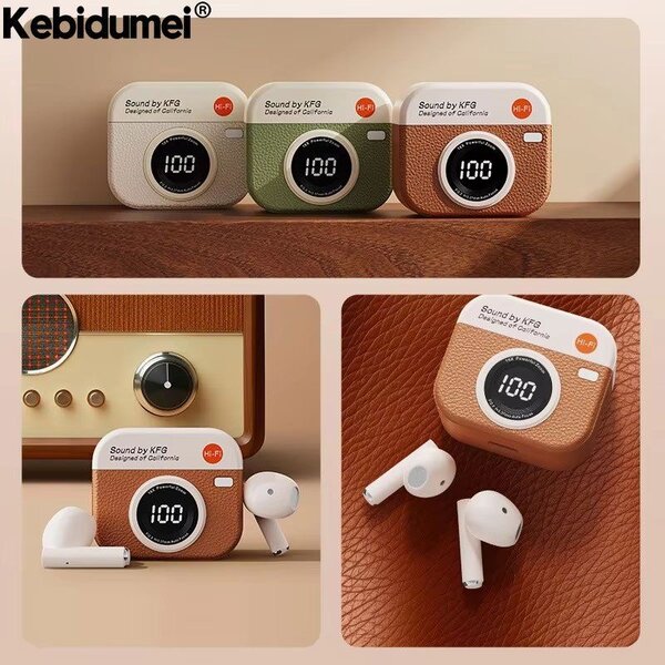 Écouteurs sans fil rétro