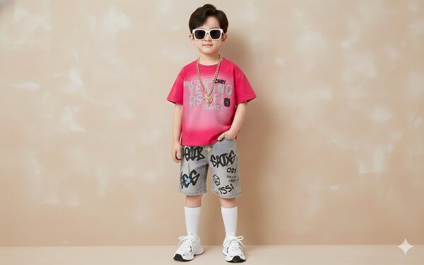 Ensemble T-shirt et short enfant