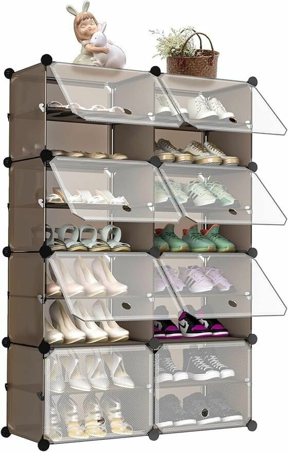 Portable shoe rack