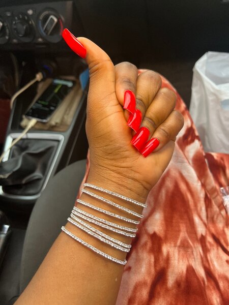 Bracelet argenté élégant