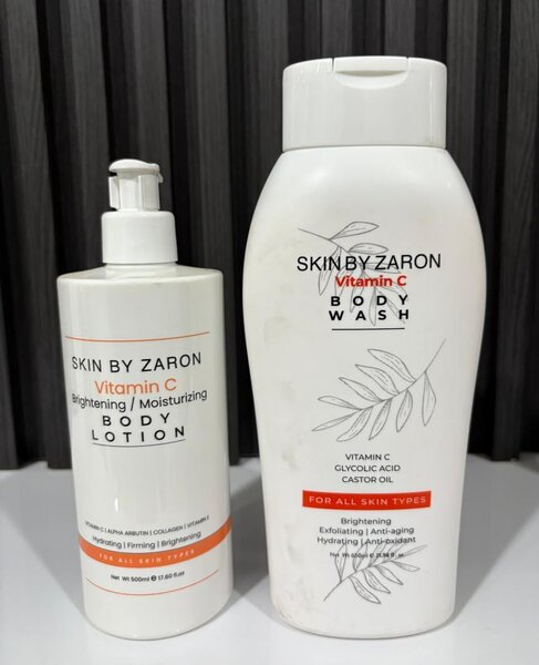Skin by zaron wash and lotion