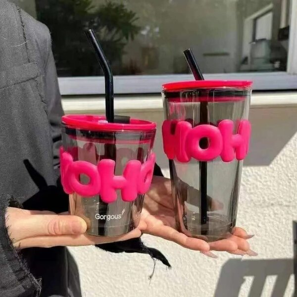 Set de verres avec pailles