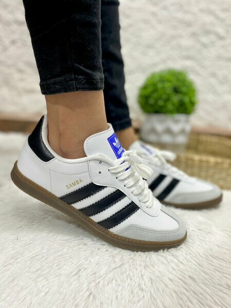 Adidas Samba blanche/noire