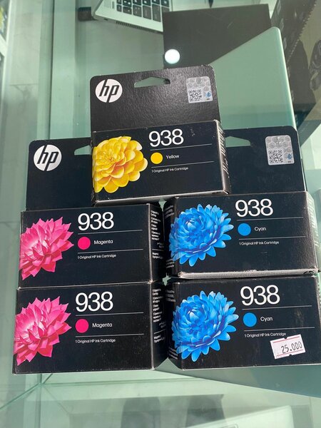 Cartouches d'encre couleur HP 938