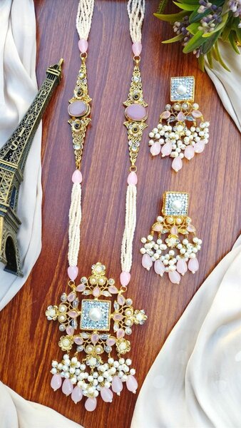 Ladies wedding set necklace and earrings