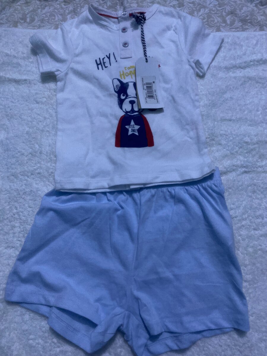 Ensemble à rayures pour filles