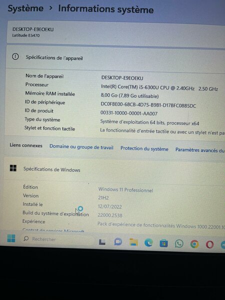 Ordinateur Portable Dell Latitude